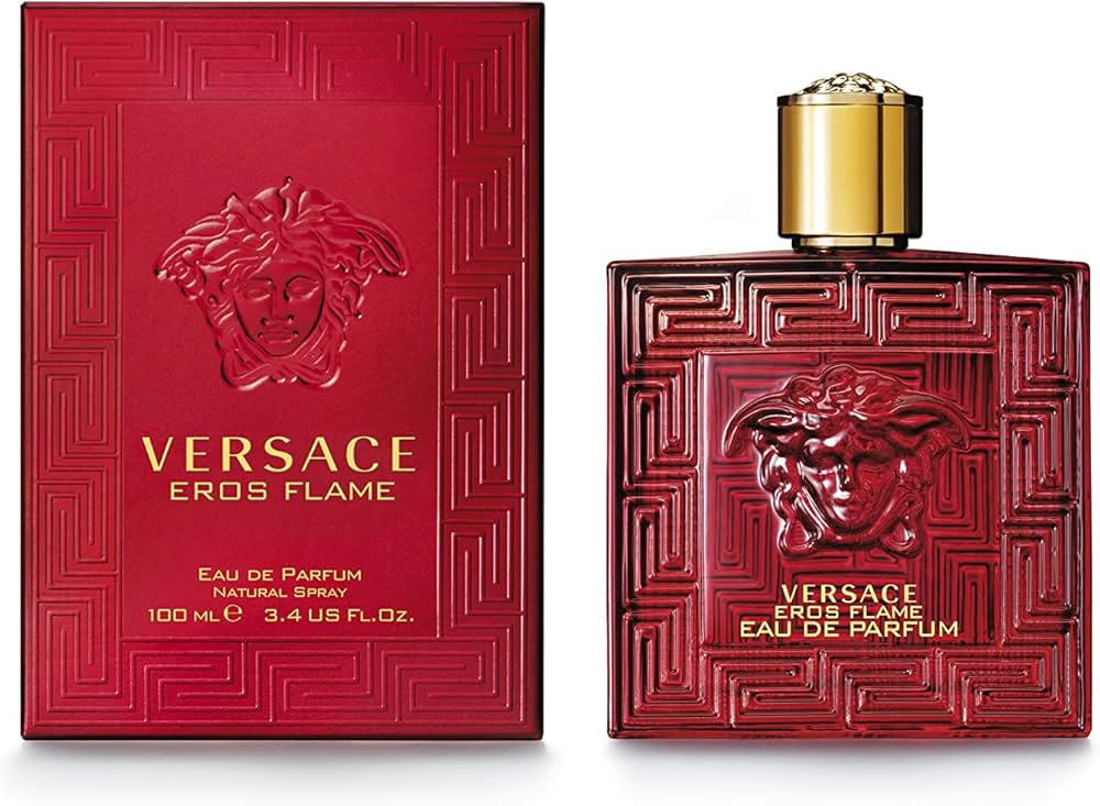 Versace Eros Flame / EDP Spray 3.4 oz (100 ml)