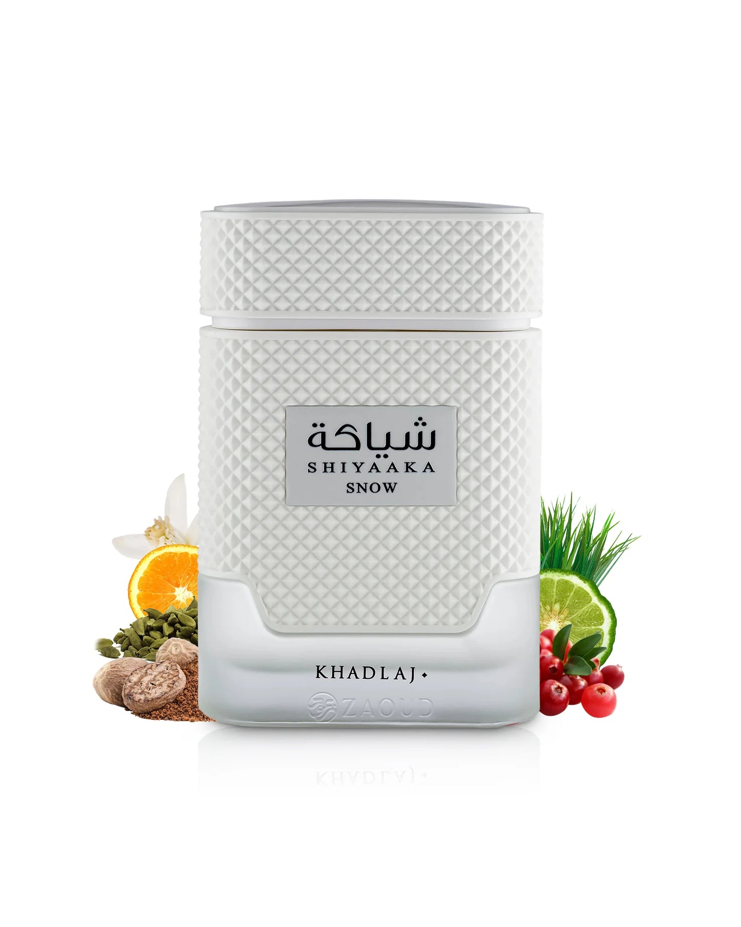 Khadlaj SHIYAAKA SNOW EDP For Men - 3.4oz (100ml)