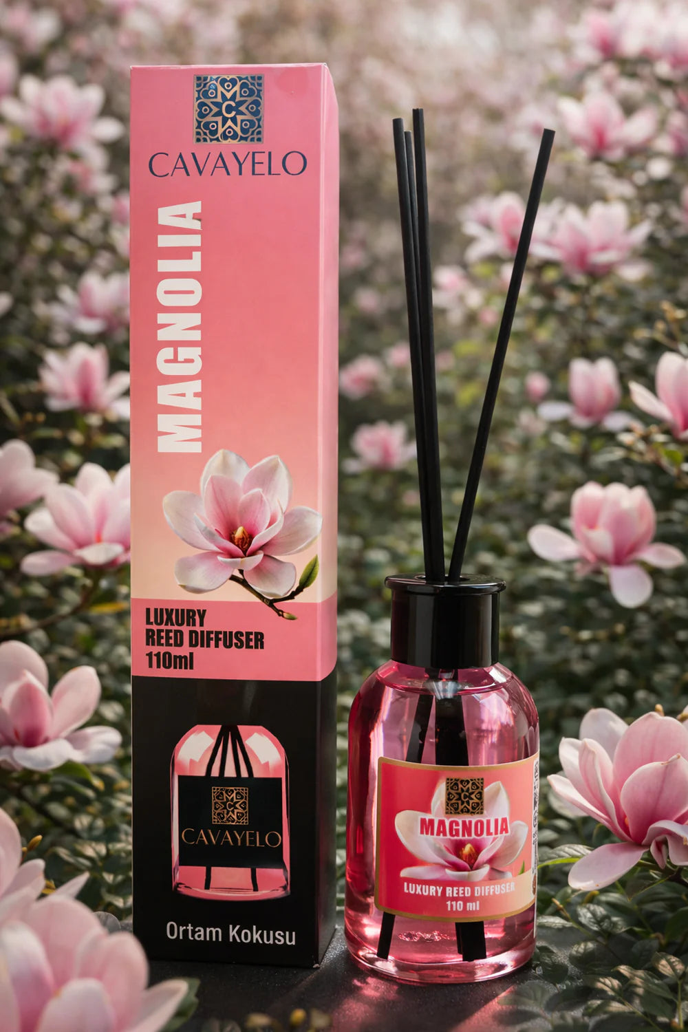 MAGNOLIA - LUXURY REED DIFFUSER - 110ml