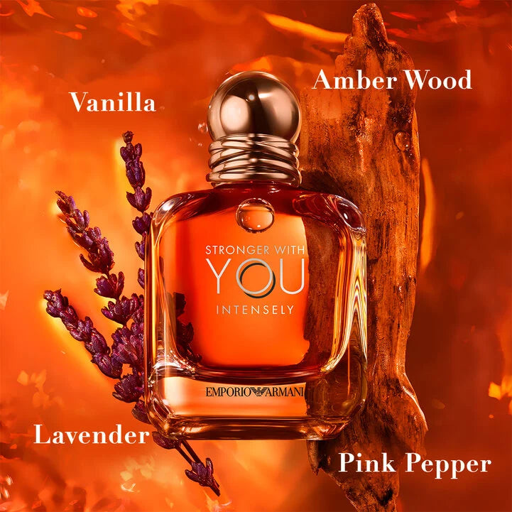 EMPORIO ARMANI STRONGER WITH YOU 'INTENSELY' 3.4oz (100ml)