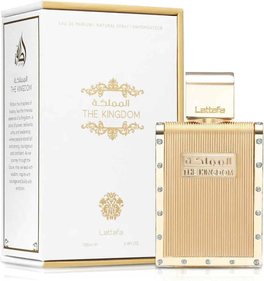 THE KINGDOM MEN EDP - 100ML (3.4oz) BY LATTAFA