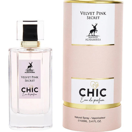 CHIC VELVET PINK SECRET by MAISON ALHAMBRA