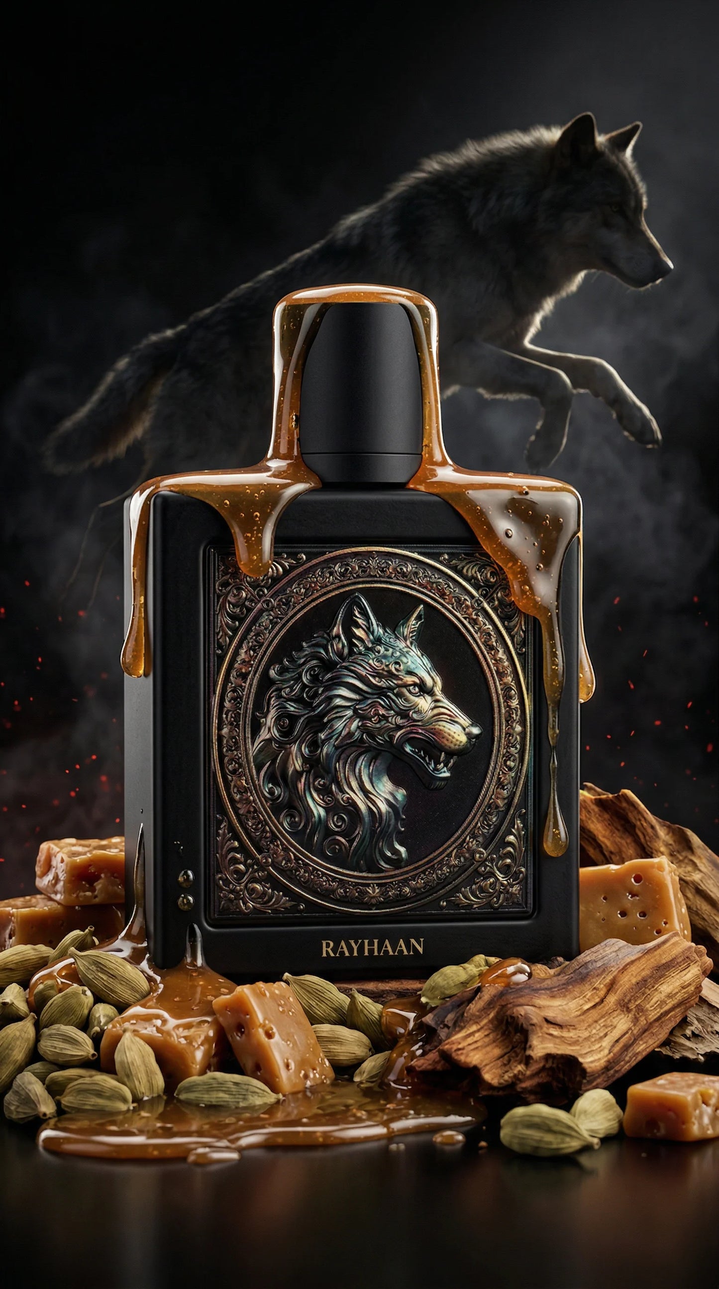 Rayhaan Men's WOLF EDP Spray 3.4oz (100ml)