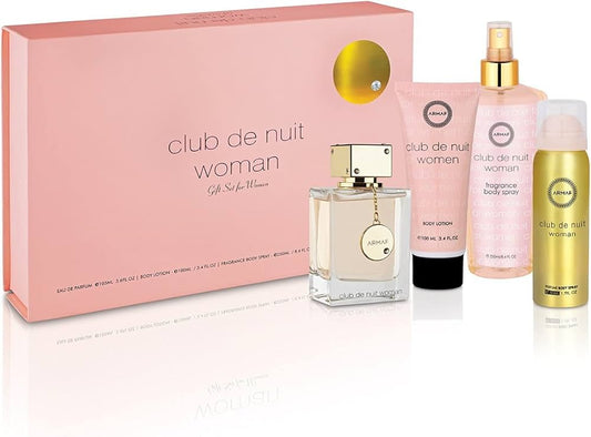 CLUB DE NUIT WOMAN GIFT SET 4 PCS