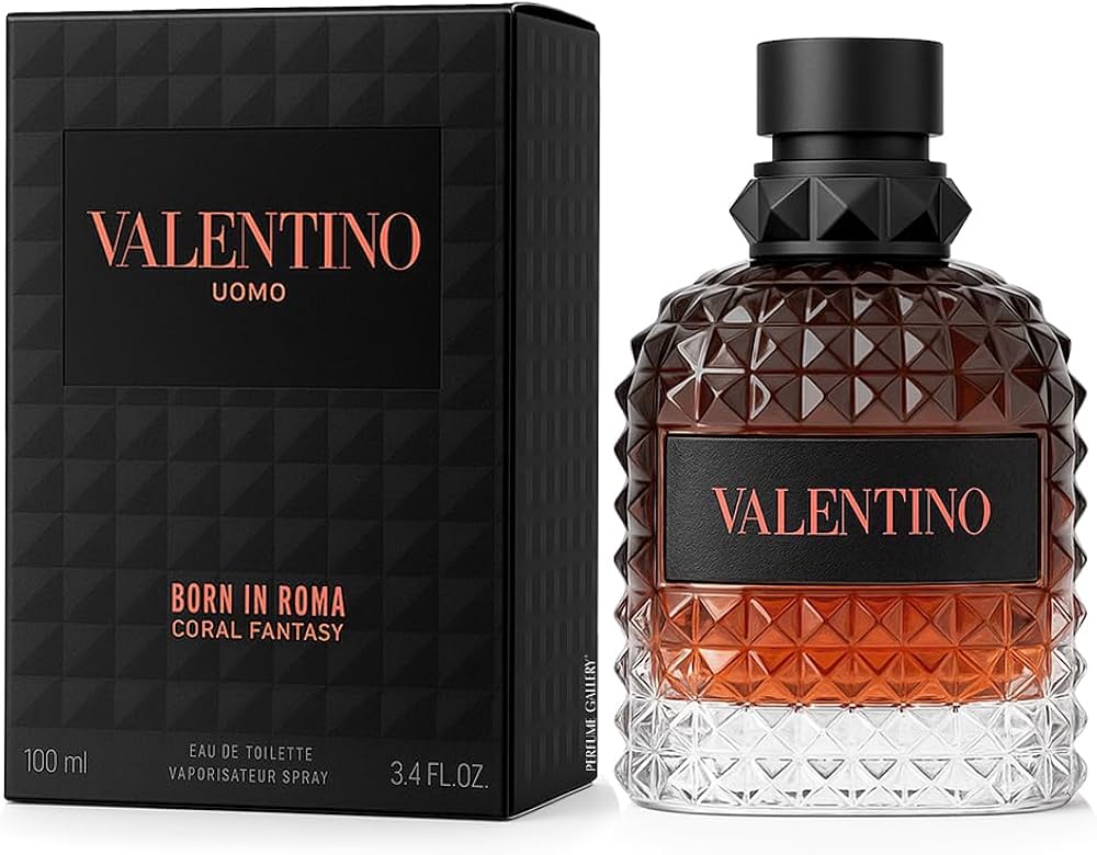 VALENTINO BORN IN ROMA CORAL FANTASY EDT 3.4oz (100ml)