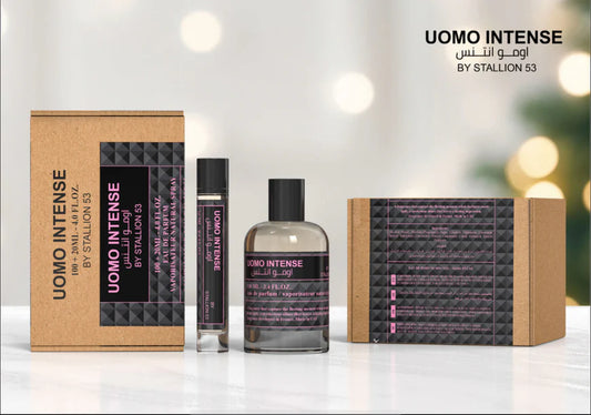 UOMO INTENSE BY STALLION 53 MEN EDP - 100MI + 20Ml By Emper