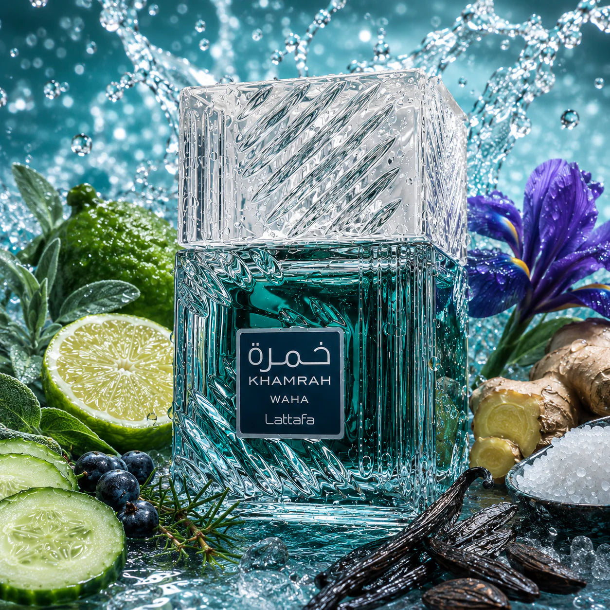 ((HOT NEW LAUNCH)) Lattafa KHAMRAH WAHA Unisex - 3.4oz (100ml)