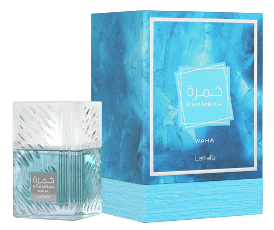 ((HOT NEW LAUNCH)) Lattafa KHAMRAH WAHA Unisex - 3.4oz (100ml)