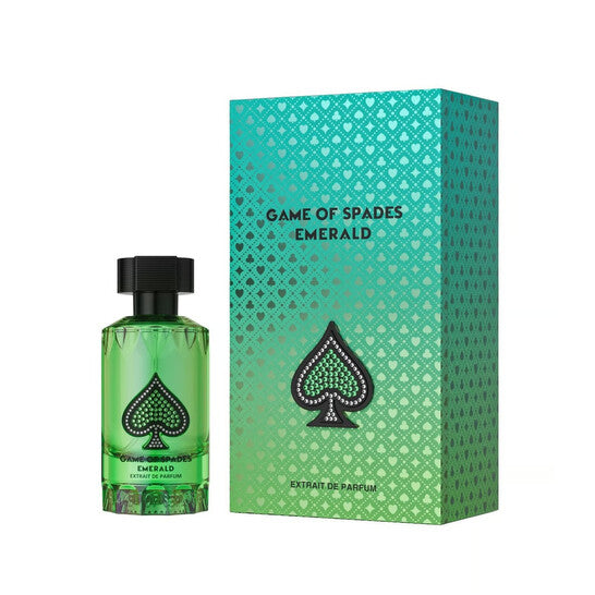 (HOT NEW LAUNCH) Jo Milano Game of Spades EMERALD EXTRAIT de Parfum Spray 3.0oz (90ml) SHIPPING STARTS 03/06