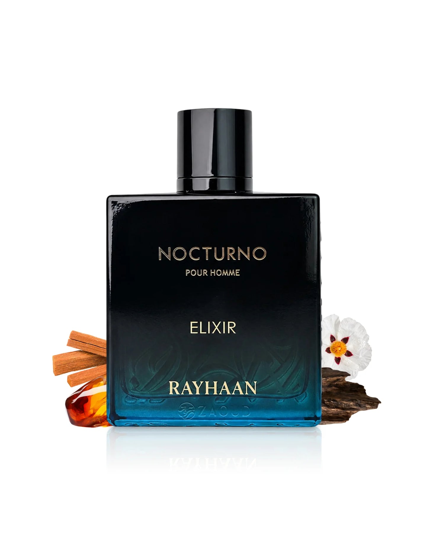 Rayhaan Nocturno Elixir EDP For Men 3.4oz (100ml)